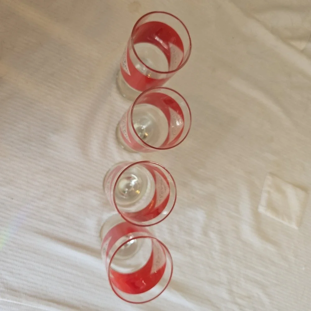 Set of 8 Tabasco Bloody Mary Stem Glases